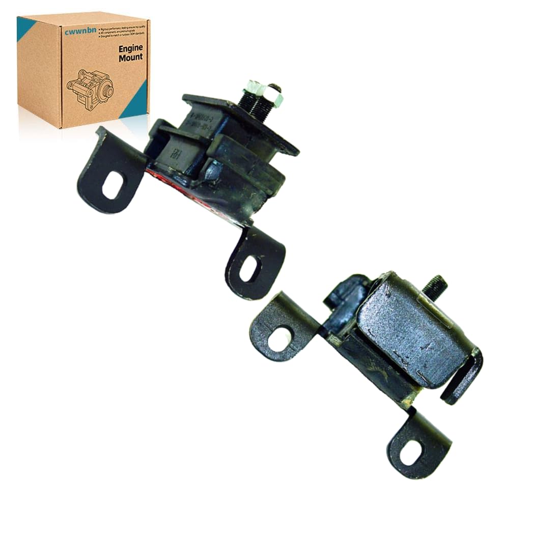 Amazon.com: 2 Piece Engine Mount, Motor Mount Front Left Front